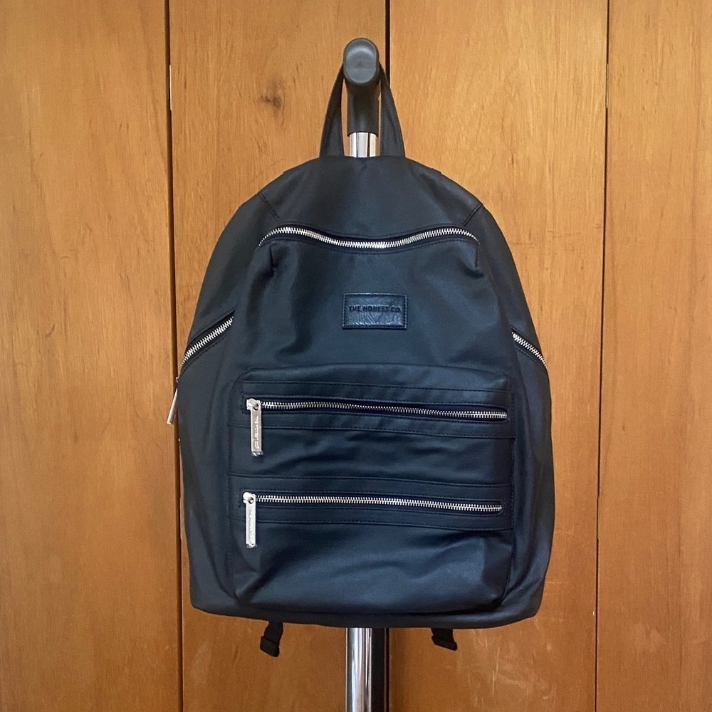The HONEST Company  Coated Canvas City Backpack/ Diaper Bag  NWOT